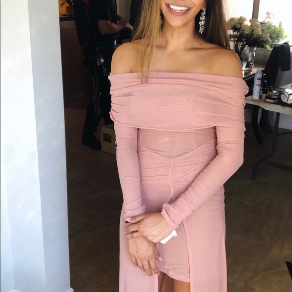 Hampton Gown in Nude - Picture 4 of 4